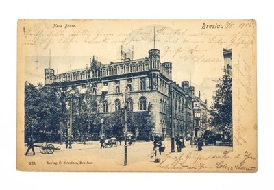 WROCŁAW - NOWA GIEŁDA 1905