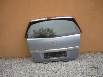 Крышка багажника задняя opel zafira b z163 bez коррозия do установка фото №1