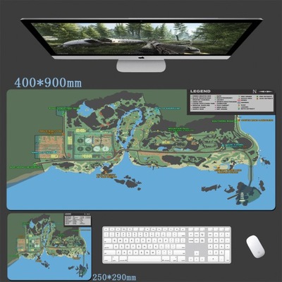 Mapa ucieczki z Tarkov duża podkładka pod mysz 900