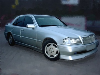 MERCEDES C KLASSE EN 202 * BRIDA DE PARAGOLPES PARTE DELANTERA * DJ-TUNING  