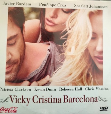 Vicky Cristina Barcelona płyta DVD