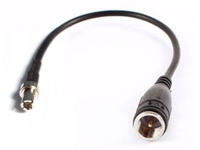 Konektor przejściówka FMEm - TS9 prosty 15cm