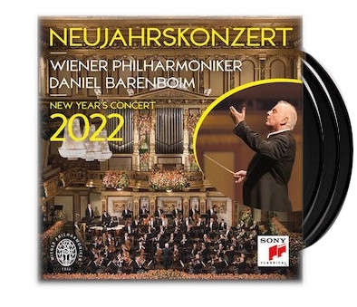 WIENER PHILHARMONIKER Neujahrskonzert 2022 / New Year's Concert 2022 3LP