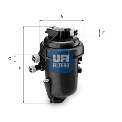 UFI 55.084.00 ФИЛЬТР ТОПЛИВА