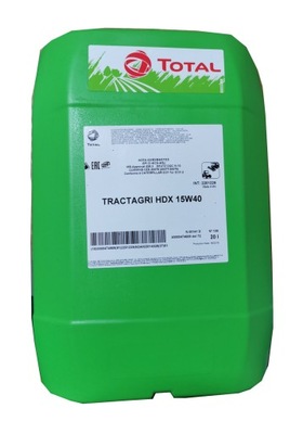 ACEITE TOTAL TRACTAGRI HDX 15W40 20L  