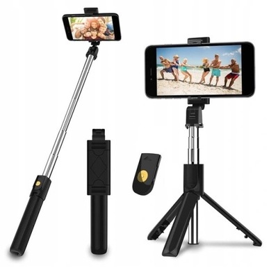 Kij Selfie Stick K07 - statyw z pilotem bluetooth