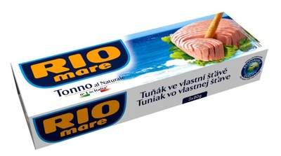 Tuńczyk w sosie własnym Rio Mare (3x80g)