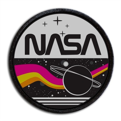 Naszywka logo NASA plakietka rzep