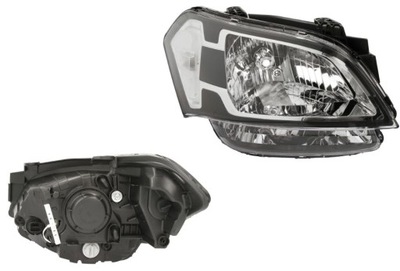 Фара лампа правый kia soul 08-11 tyc фото №1