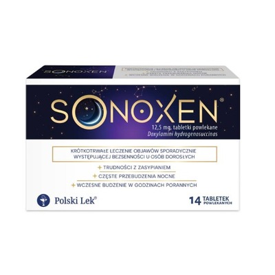 Sonoxen 12,5 mg, 14 tabletek