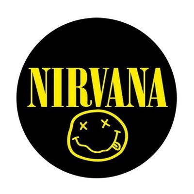 Przypinka Nirvana 58mm