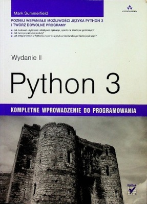 Python 3 Kompletne wprowadzenie do programowania