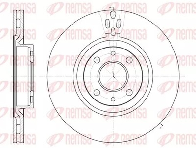 6316.11 REMSA ДИСК ГАЛЬМІВНИЙ