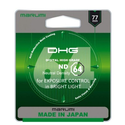 Filtr szary Marumi ND64 DHG 77 mm