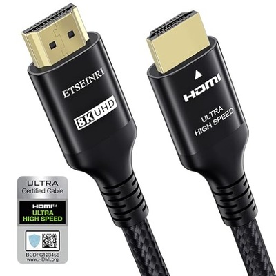 8K 4K Kabel HDMI 2.1 0.5M