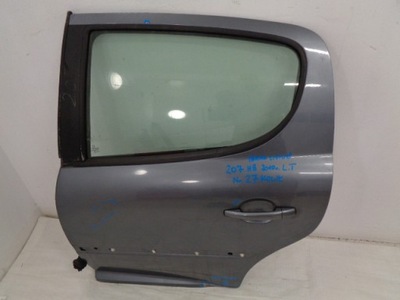 Peugeot 207 hb двері ліва задні 2010r фото №1