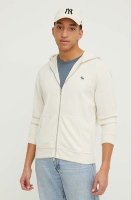 ABERCROMBIE & FITCH ORYGINALNA BLUZA Z KAPTUREM M DA760