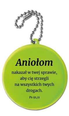 Zawieszka odblaskowa - Aniołom