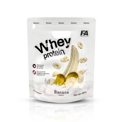 FA WHEY PROTEIN 908g ODŻYWKA BIAŁKO SERWATKOWE WPC