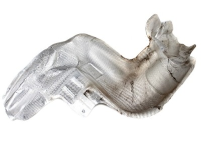 Защита тепловая выхлоп citroen c4 iii c4 x фото №1