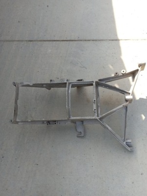 Кронштейн подрулевой переключатель фара лампы alum daf xf 95 105 правый фото №1