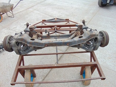 Задня oś балка підвіска c-max mk1 lift фото №1