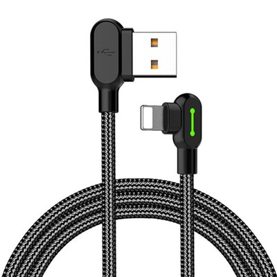 Kabel USB do Lightning kątowy Mcdodo CA-4671 LED 1.2m