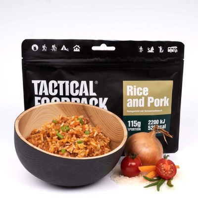 Liofilizowana Wieprzowina z ryżem 115g/415g Tactical Foodpack