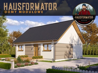 Całoroczny Dom Modułowy 70m2 / 113,9m2 DS70 Hausformator