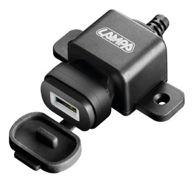 DISPOSITIVO DE CARGA USB OMEGA 12/24V MOTOCICLETA JUEGO  