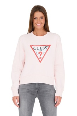 GUESS Różowa bluza Original Fleece S