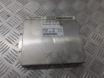 Блок керування бортовий комп'ютер двигуна mercedes w210 3.2 cdi фото №1