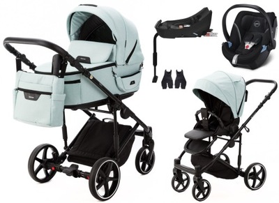 WÓZEK ADAMEX ZICO NEW CYBEX ATON 5 BAZA ISOFIX 2-FIX kol. 27