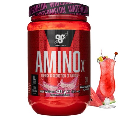 BSN AMINO X 435g AMINOKWASY BCAA TAURYNA ARGININA