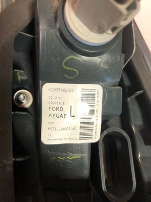 2017 18 19 ford fusion лампа задня задня ліва фото №1