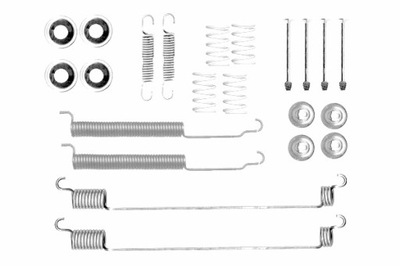 BOSCH JUEGO DE MONTAJE ZAPATAS DE FRENADO NISSAN NAVARA NP300  