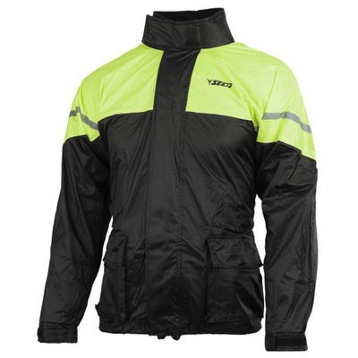 KURTKA PRZECIWDESZCZOWA SECA RAIN FLUO r M