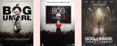 [DVD] BÓG NIE UMARŁ 1 + 2 +3 - TRYLOGIA 3 DVD