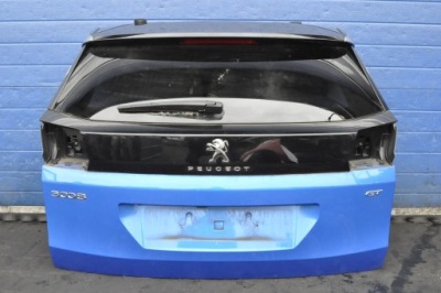 Peugeot 3008 ii крышка багажника багажника задняя задняя стекло фото №1