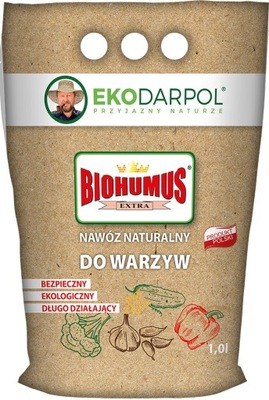 NAWÓZ NATURALNY DO WARZYW BIOHUMUS EXTRA 1L