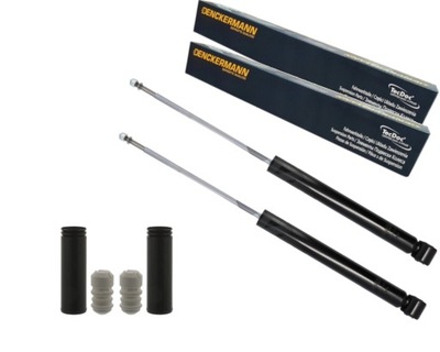 Denckermann 2x амортизатори + захист i відбійники bmw 3 e36 e46 задня фото №1