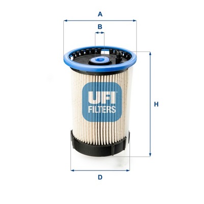 UFI 26.065.00 ФИЛЬТР ТОПЛИВА