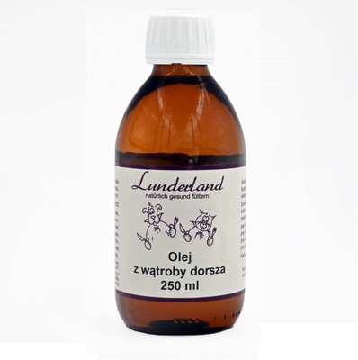 Lunderland Olej z wątroby dorsza 500ml