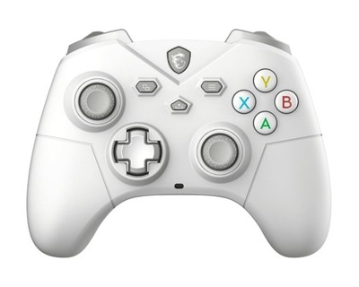 MSI FORCE GC300 WIRELESS WHITE kontroler gier Biały USB 2.0 Gamepad Analogo
