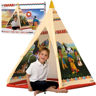 NAMIOT YAKARI Tipi INDIAŃSKI WIGWAM Domek JOHN