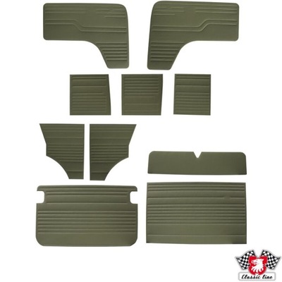 Vw bus transporter t2 обшивки дверь обивка фото №1