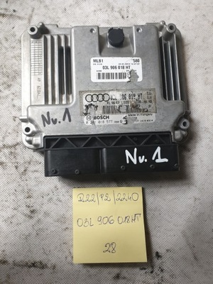 COMPUTADOR DEL MOTOR AUDI A4 B8 A5 2.0TDI 03L906018HT  