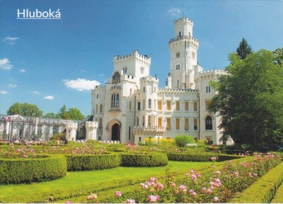 CZECHY - HLUBOKA NAD VELTAVOU - ZAMEK