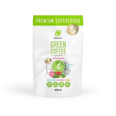 Kawa zielona, mielona 250g green coffe