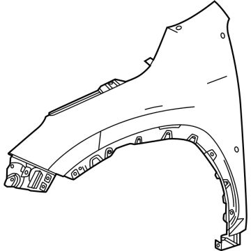 ALA PARTE DELANTERA DELANTERO IZQUIERDO LEXUS NX II 2021-  